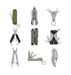 Knife Tool Set Cartoon