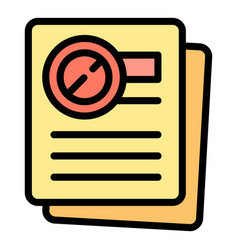 Legislation Disclaimer Icon Flat