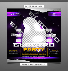 Ladies Club Party Flyer Template