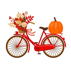 Red Bicycle Pumpkin