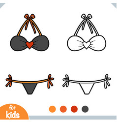 Coloring Book String Bikini