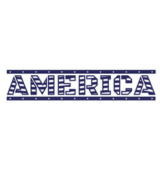 American Badge Filled Stroke