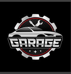 Car Garage Logo Design Template