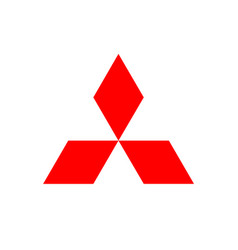 Mitsubishi Brand Logo Symbol Red Design Japan Car