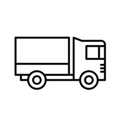 Truck Vehicle Icon Delivery Pictogram