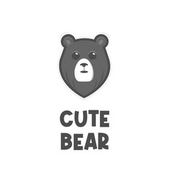 Cute Bear Head