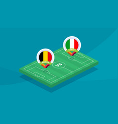 Belgium Vs Italy Match Football 2020 Championship