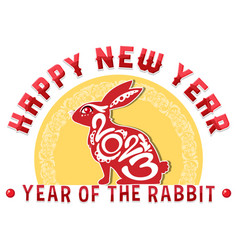 Happy New Year 2023 Year Of The Rabbit