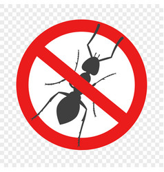 No Ants Sign Anti Insect Pictogram