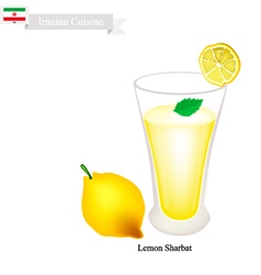 Lemon Sharbat Or Iranian Drink From