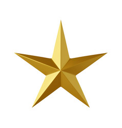 3d Gold Star Icon