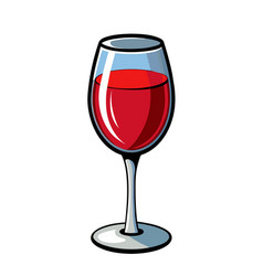 Glass With Red Wine