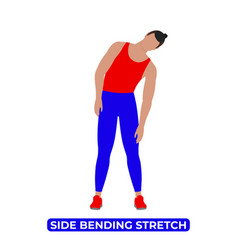 Man Doing Side Bending Stretch