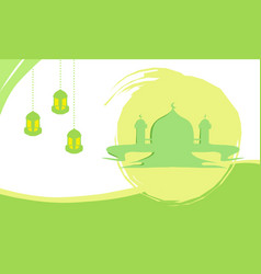 Background Theme Of Ramadan And Islamic Holidays