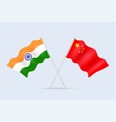 Flag China And India Together A Symbol