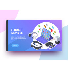 Modern Devices Website Banner