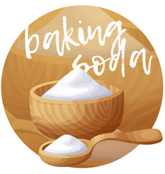 Baking Soda Ingrdient Cartoon Icon