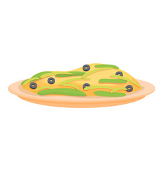 Green Olives Food Icon Cartoon Portugal