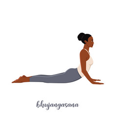 Woman Doing Bhujangasana Or Cobra Pose