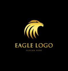 Abstract Eagle Flying Bird Logo