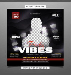 Club Vibes Party Flyer Template