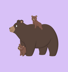 Hand Drawn Bear Family