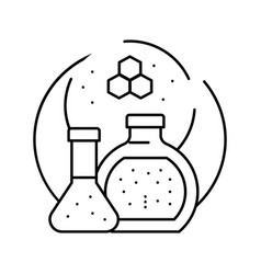 Specialty Chemicals Line Icon