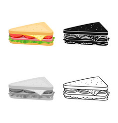 Isolated Object Burger And Hoagie Logo Graphic