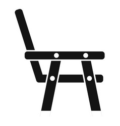 Beach Chair Icon Simple Home Exterior