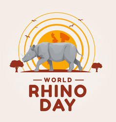 Graphic Of World Rhino Day Good