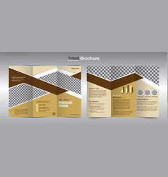 Corporate Trifold Brochure Template