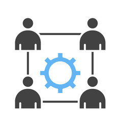 Outsource Management Icon Image