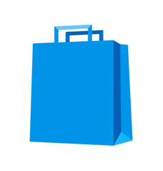 Blue Shopping Bag Mockup