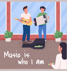 Music Is Who I Am Social Media Post Mockup