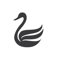 Swan Icon Template