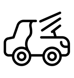 Car Gun Paint Icon Outline Body Spray