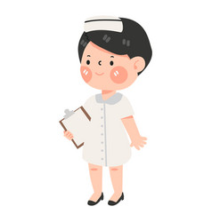 Cute Cartoon Character Nurse