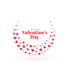 Beautiful Happy Valentine Day Wishes Background