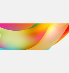 Fluid Abstract Background Liquid Color Gradients