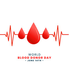 International World Blood Donor Day Concept