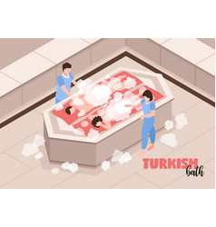 Turkish Bath Isometric