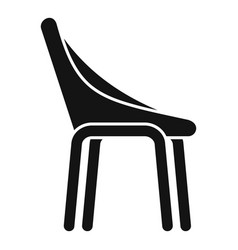 Outdoor Chair Furniture Icon Simple Space