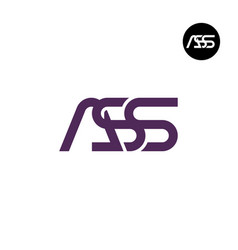 Letter Ass Monogram Logo Design