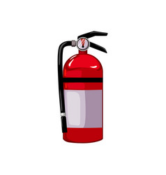 Protection Fire Extinguisher Cartoon