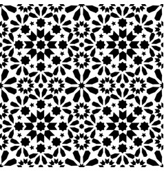 Spanish tiles pattern moroccan and portuguese til Vector Image