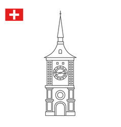 Zytglogge Is A Landmark Medieval Tower In Bern