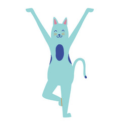 Cheering Cat Flat