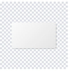 Business Card Realistic Mockup Blank Realistic