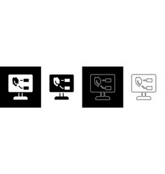 Set Agricultural Soil Test And Results Icon