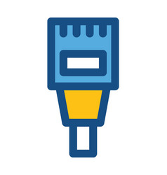 Network Socket Colored Icon